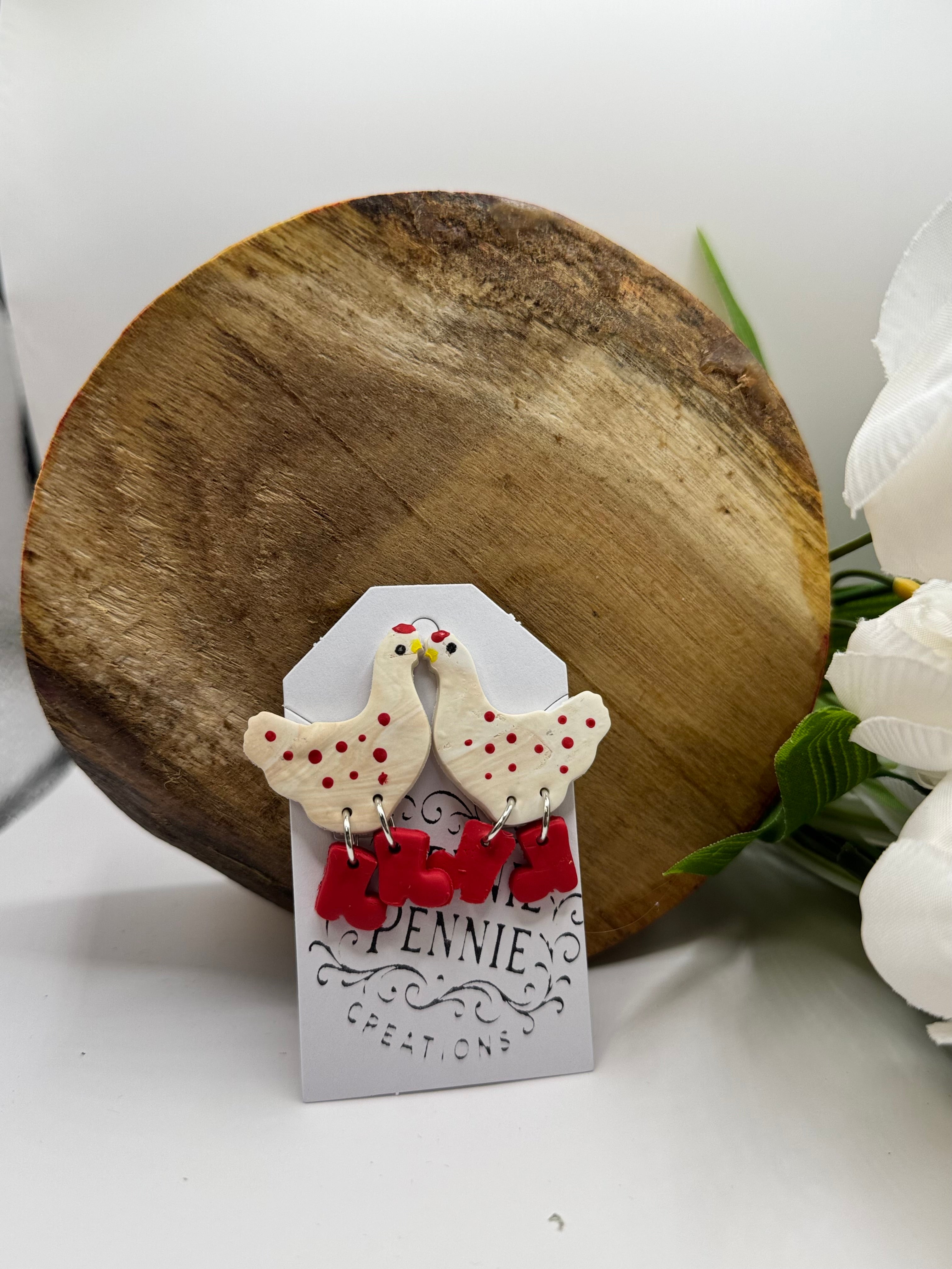 Playful earrings!