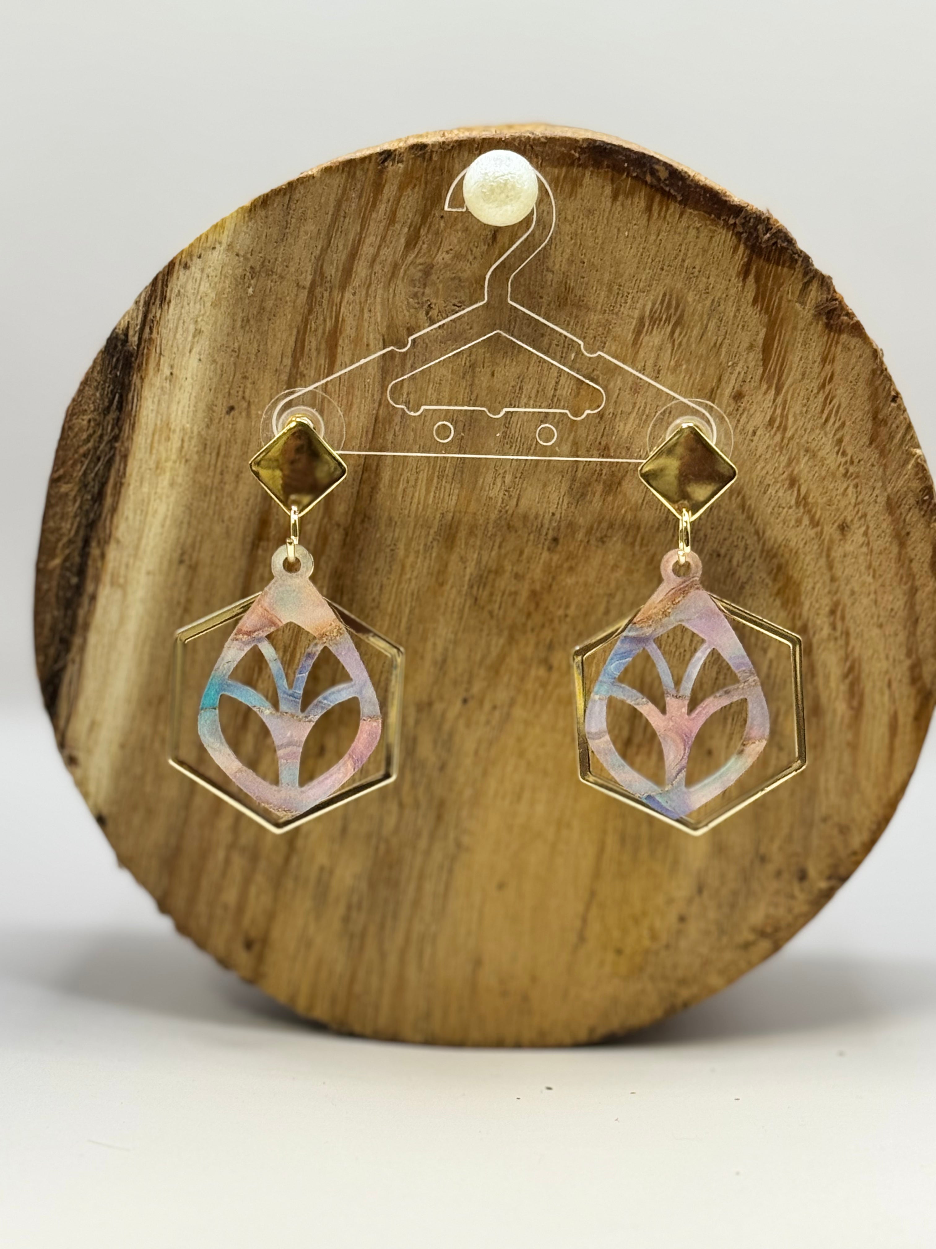Golden earrings
