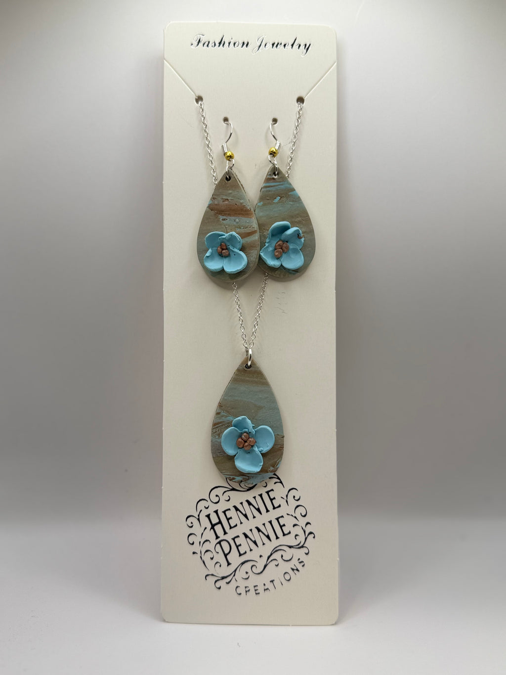 Handmade clay jewelry