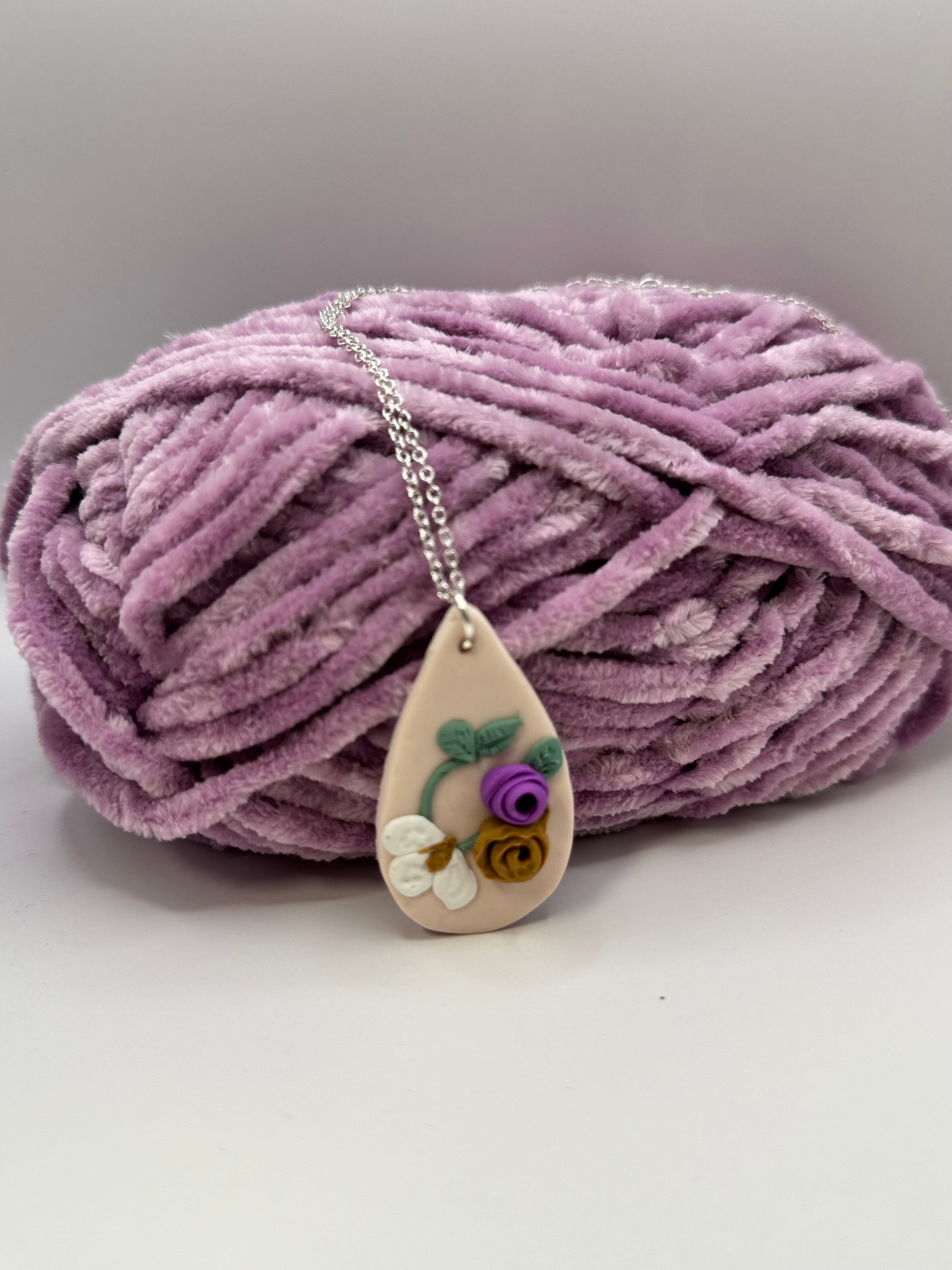 Handmade clay jewelry